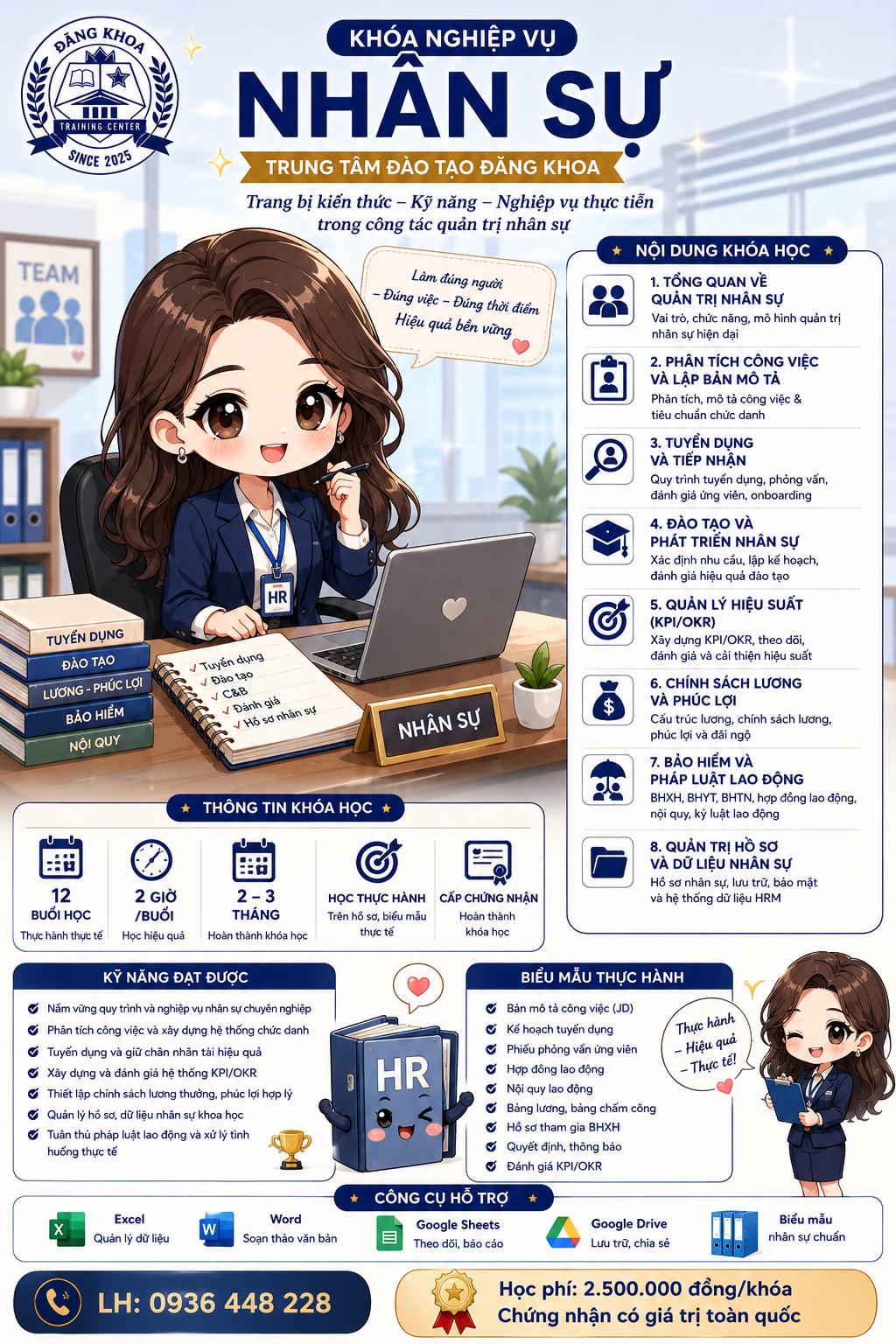 KHAI GIẢNG: NV NHÂN SỰ